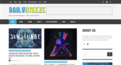 Desktop Screenshot of dailysteeze.com